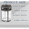 W10872845 Dishwasher Pump Filter Cup Assembly Upgraded Replacement for Whirl-pool Amana Kenmore Kitchen-aid Dishwasher - Replaces 8579307, W10056425, W10056426, W10142911,AP6030094 Grey - Image 4