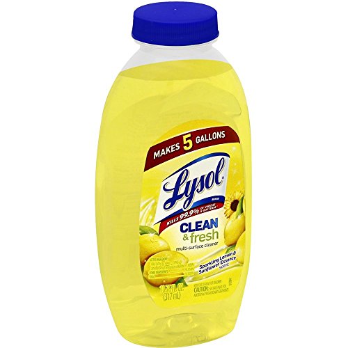 Lysol Clean & Fresh Multi-Surface Cleaner - Pourable Sparkling Lemon & Sunflower 10.75 oz.