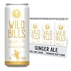 Wild Bill's Ginger Ale Soda Classic Craft Soda Pop Soft Drinks, Sodas Made with Pure Cane Sugar, Caffeine Free, NO High Fructose Corn Syrup, Gluten Free, Vegan, Low Sodium, 12 Oz 12 Pack
