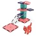 Magna-Tiles Cat Tree 13-Piece Magnetic Construction Set, The Original Magnetic Building Brand