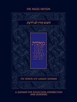 Hardcover Koren Lev Ladaat Humash: Bereshit [Multiple Languages] Book