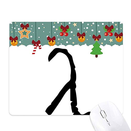 Tapis de souris Lambda noir antidérapant pour souris optique et laser
