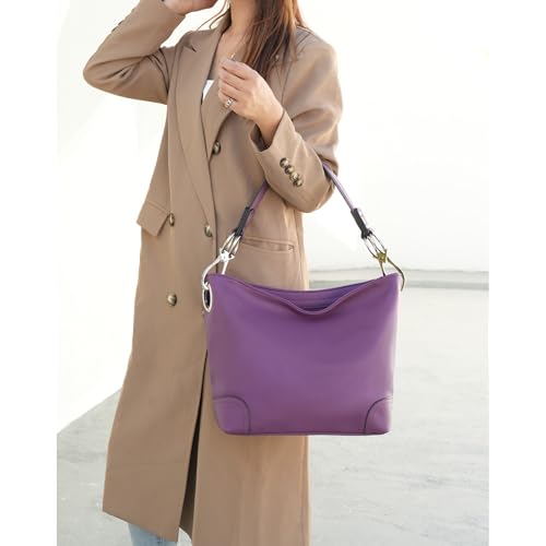 MKF Collection Hobo Bag for Women,Vegan Leather Handbag Slouchy Shoulder bag, Top Handle Purse by Mia K2