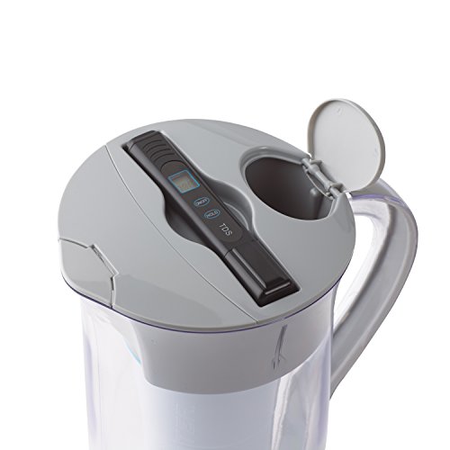 ZeroWater ZR-0810G, 8 Cup Round Water Filter Pitcher with Water Quality Meter - Thumbnail 6