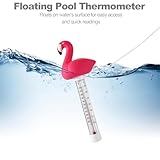Water Temperature Thermometer | PC Floating Pool Thermometer | 25x11cm Water Temperature Gauge | Pool Tester With, Real-Time Monitor For Swimming Pools, Hot Tubs - Image 4