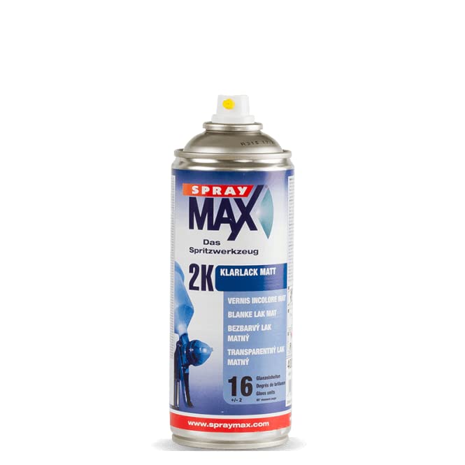 3 x Spray Max 2K Klarlack Matt 3er-Pack 400ml Dosen Bundle