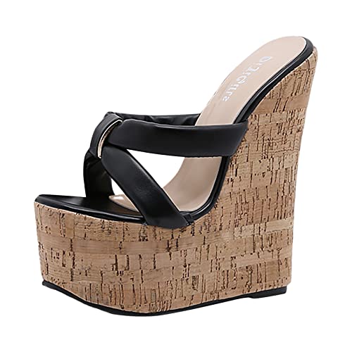 Sandales pour Femmes à Talons Hauts avec Style Européen Américain Assorti