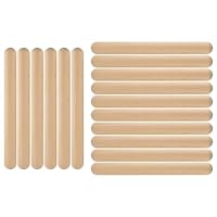 CHEUKYIU 16 Stücke 20cm Klanghölzer Klangholz Instrument Rhythmusstöcke Set Klangstäbe Aus Holz für Schulen, Bands, Professionals or Beginners of all styles, Unpainted