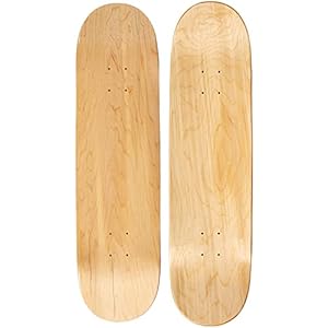 Moose Skateboard Deck 22.9 cm Naturholz DMB-90NAT