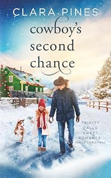 Paperback Cowboy's Second Chance: Trinity Falls Sweet Romance - Icicle Christmas - Book 4 Book