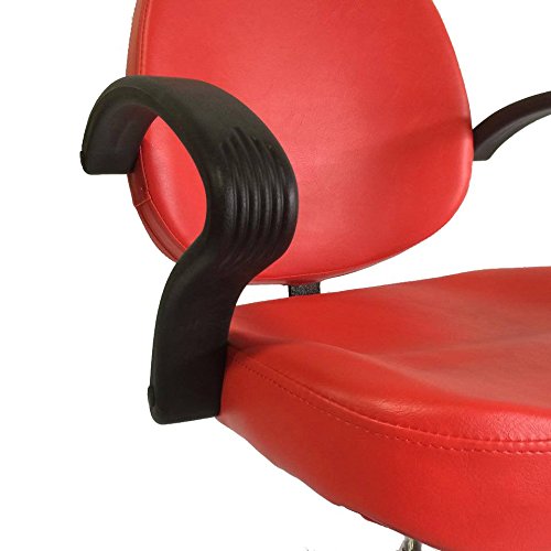 Classic Hydraulic Styling Barber Chair Salon Equipment Hair Beauty Supply - DS/SC-3001-red - Thumbnail 5