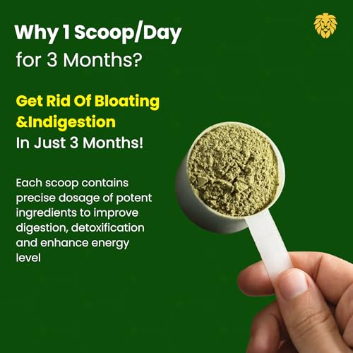 Image of Healeo Super Greens Powder 75g | Daily Greens with 40 Plant-Based Ingredients | Acne Control, Skin Health, Digestion, Detox & Immunity | Superfood Green Powder Supplement for Men & Women