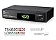 Tele System 2024 TS4020 PRO Digitaler terrestrischer und Satelliten-Decoder, DVB-T/T2 und DVB-S/S2 HEVC HD HDR10 HLG, Einzelfernbedienung