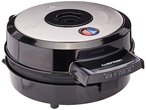 Chefman-Chefman Waffle Maker w/No Overflow Design, Round Iron for Me