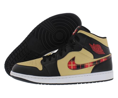 Image of Nike Air Jordan 1 Mid SE Leather Mens Shoes | Basketball Shoes