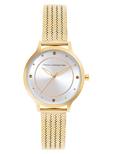 French Connection Analog Silver Dial Womens Watch-FCP30G (B0B2K8FLVH) Amazon Price History, Amazon Price Tracker