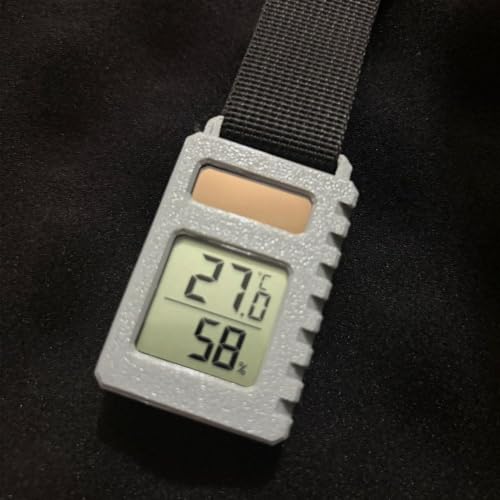 Higrómetro digital pequeño para excursiones y trekking en la montaña 5