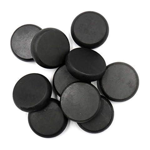 Koltose by Mash Basalt Massage Stones - 10 Medium Basalt Massage Rocks for Hot Rock Massages, 2.36” Inch Round Hot Stones for Massage Cover