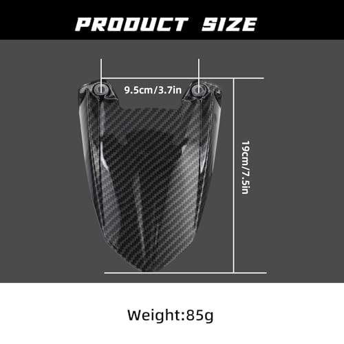 CHANGCHENG Motorcycle Rear Fender Mudguard Fender Protector Carbon Fiber Pattern for Talaria Sting MX3/MX4/MX5 Electric Dirt Bike