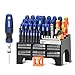Produktbild SORAKO 118tlg Schraubendreher Set magnetisch, inkl. Ratschenschraubendreher, Bits, Präzisionsschraubendreher, isolierte Schraubendreher, Spannungsprüfer, für die Wartung zu Hause und im Büro