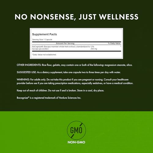 Swanson Bacopa Monnieri Extract BaCognize
