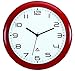 Produktbild ALBA LAUTLOSE Uhr, Rot, 30 cm