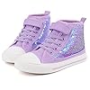 Toandon Sparkle Color Change Flipping Sequins High Top Casual Canvas Shoes for Kids Toandon Sparkle Color Change Flipping Sequins High Top Casual Canvas Shoes for Kids