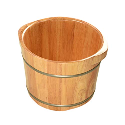 Spa de pies en baño de madera maciza 36x26cm