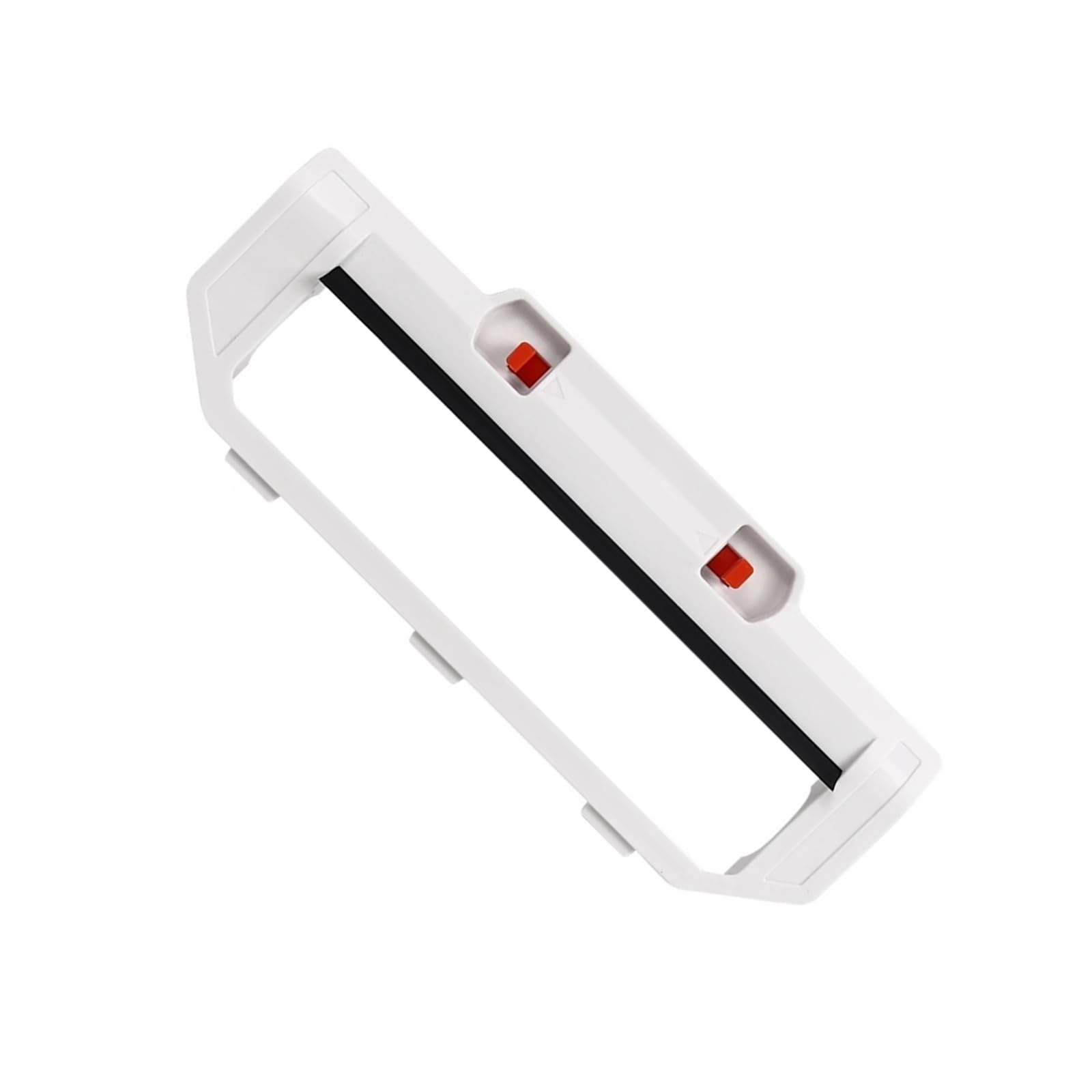 Aywnocrey 1Pc White Roller Brush Cover,Compatible For Mijia， Stytj02ym 3C 2S S10 B106gl S12 T12 Sweeping Robot Vacuum Cleaner Accessoriy Main Brush Cover(1Pc White)
