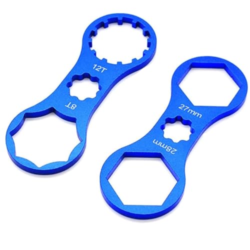 Fahrrad Vordergabel Reparatur Werkzeug,2 STK Fahrradschlüssel Federgabel...
