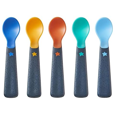 Tommee Tippee Easigrip Weaning Spoons Pack of 5 Cover