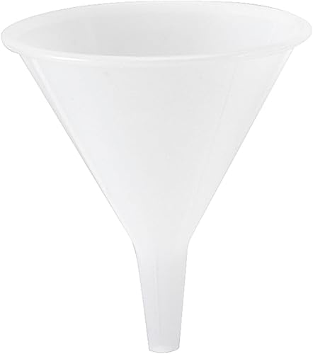 Embudo de plástico de 64 oz 7.75" de ancho - Embudos de cocina para llenar botellas, frascos, contenedores, accesorios de cocina, embudos para