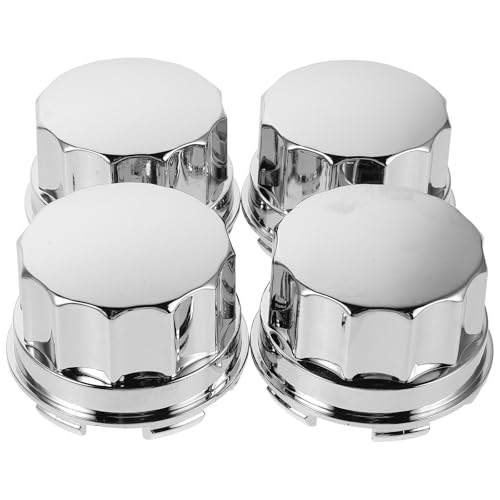 Abaodam Tapacubos para Ruedas de Kart de Aleación de Aluminio, Compatibles Llantas de 8 a 14 Pulgadas, Resistentes Intemperie, 4 Piezas para Vehículos Todo Terreno y Uso en Playa
