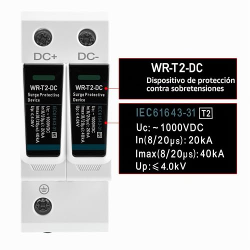 Protector de sobretensiones 275V Heschen para proteger cuadros del hogar 3