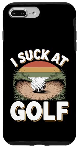 I Suck At Golf Loser Dad ȃW[N St X}zP[X iPhone 7 Plus/8 Plus p