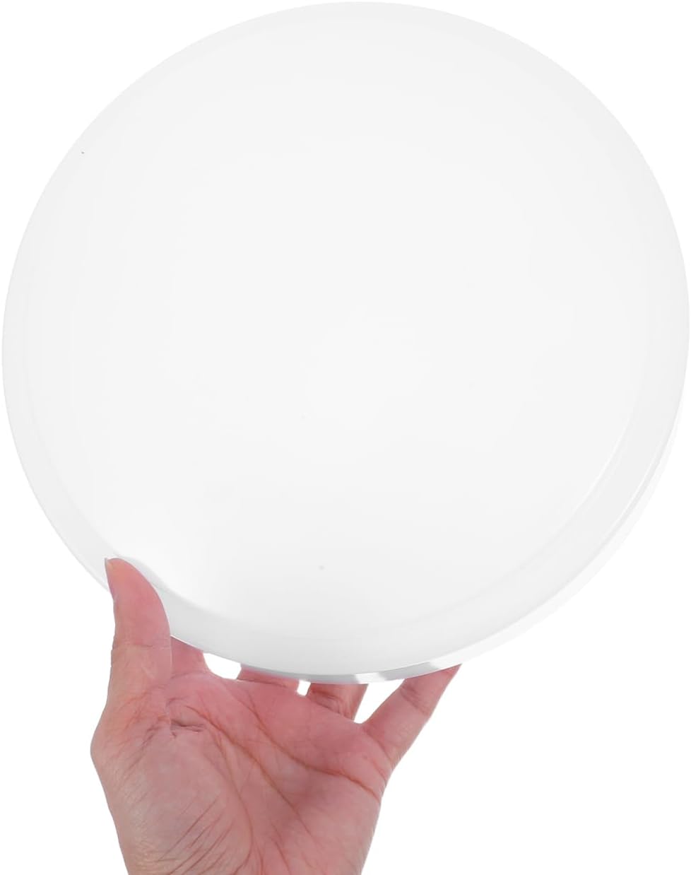 Ceiling Lamp Shade Round Dome Cover Replacement for Flush Mount Lights 8.26X7.36X2.95In Plastic Light Shade for Kitchen Bathroom Bedroom