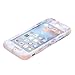 iPhone 6s Plus Case, Ankoe White Marble Stone Pattern Shockproof Full Body Protective Cover Dual-Layer Slim Soft Flexible Silicone and Hard PC for Apple iPhone 6 Plus & 6s Plus (Rose Gold)