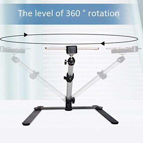 PBL Desktop Lighting Kit Bicolor with Phone Holder Camera Stand for Makeup YouTube Video Shooting Portrait Selfie Live Webcast Still Life Photography