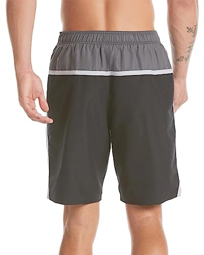 Nike Swim Men's Diverge 9" Volley Short Swim Trunk, Black, Xx-Large #TOP1