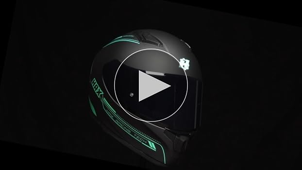 Amazon.com: HAX Obsidian Full Face Dual Visor Adult