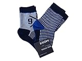  Mexx - Baby Socken Doppelpackung blue yonder melange für Jungen 16-18