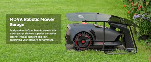 MOVA-robotmaaiergarage, bescherming tegen slecht weer en zonlicht, waterdicht, eenvoudig te installeren, accessoire voor de MOVA-serie Robotmaaiers voor gazons - Afbeelding 3