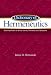 Dictionary of Hermeneutics