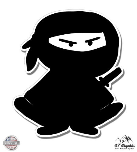 Ninja - Vinyl Sticker Waterproof Decal