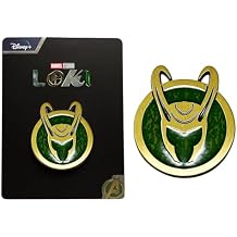 Marvel Loki Helmet Enamel Collector Pin