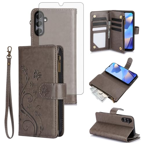 Coque Samsung Galaxy A26 Asuwish protège des rayures et chutes YM020 Gris