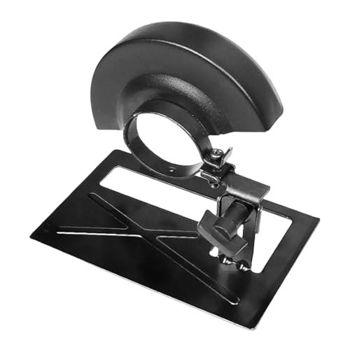 Soporte para amoladora angular, juego de herramientas con cubierta protectora ajustable, soporte para amoladora, para trabajos de bricolaje, proyectos de taller, mantenimiento de herramientas