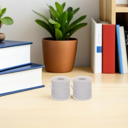 3 rollos de mechas trenzadas de algodón para velas miniatura 6