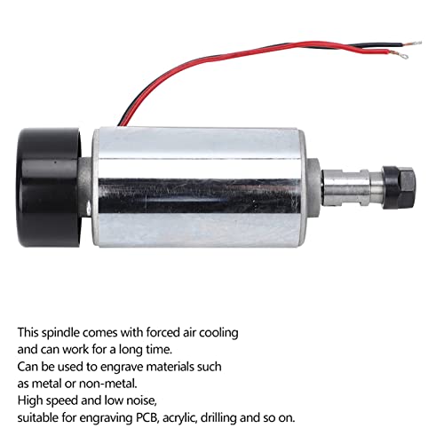 ANKROYU CNC Spindle, Rustproof Engraving Machine Spindle, Air Cooling Spindle, Engraving Tool Spindle, Engraving Cooling Spindle for Engraving Milling Machine - Image 3
