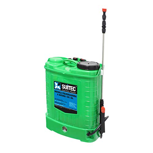 Mochila Pulverizadora 16L a Batería. Suministros Industriales. Regulador de Presión